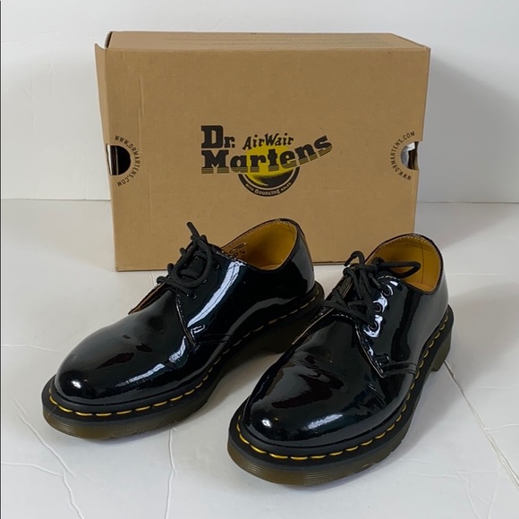 Dr. Martens Shoes - Dr. Martens WOMEN'S Patent leather OXFORD SHOES